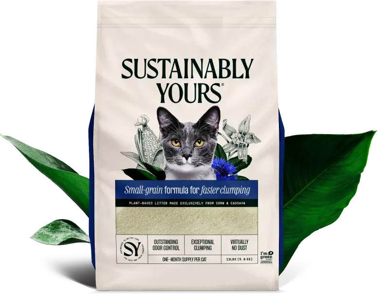 Sustainably Yours Multi-Cat Plus Biodegradable Clumping Cat Litter