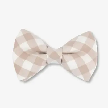 The Rover Boutique Tan Dog Bow Tie