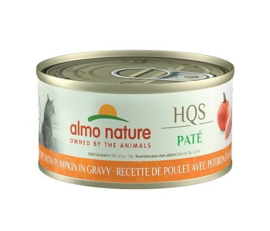 Almo Nature Hqs Chicken Recipe With Pumpkin In Gravy 2.47oz