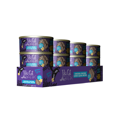 Tiki Cat After Dark Pate Wild Chicken & Quail Recipe 3oz