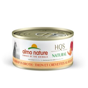 Almo Nature Hqs Natural Tuna And Shrimp In Broth 2.47oz