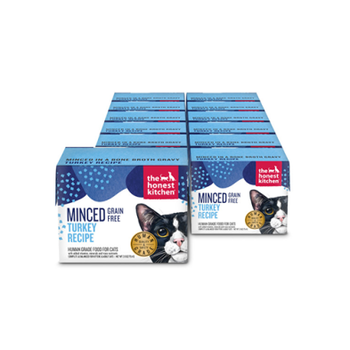 The Honest Kitchen Grain Free Minced Turkey in Bone Broth Gravy 2.8oz