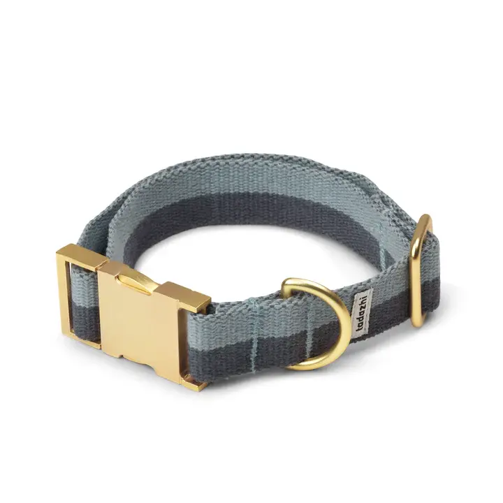 Tadazhi Dog Collar Faded blue Warm grey