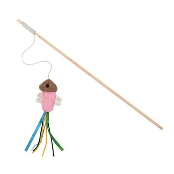 Bud'Z Cat Toy Swing Stick Jelly Fish Pink