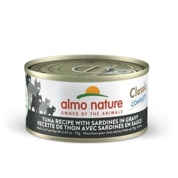 Almo Nature Classic Complete- Tuna Recipe With Sardines In Gravy 2.47 oz