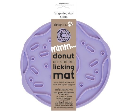 dexypaw Donut Enrichment Licking Mat