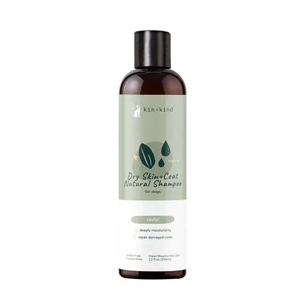 Kin+Kind Dry Skin+Coat Natural Shampoo- Cedar 12oz