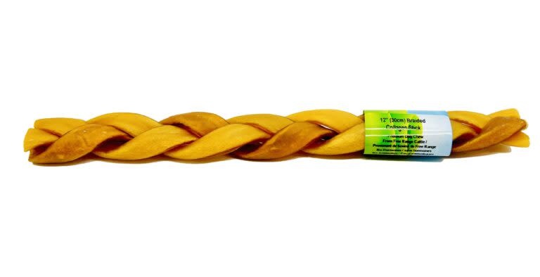 Nature's Own 12″ Braided Collagen Stick