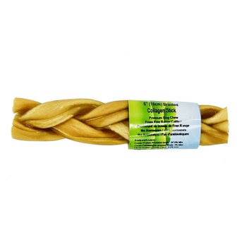 Nature's Own Braided Collagen Sticks 6″