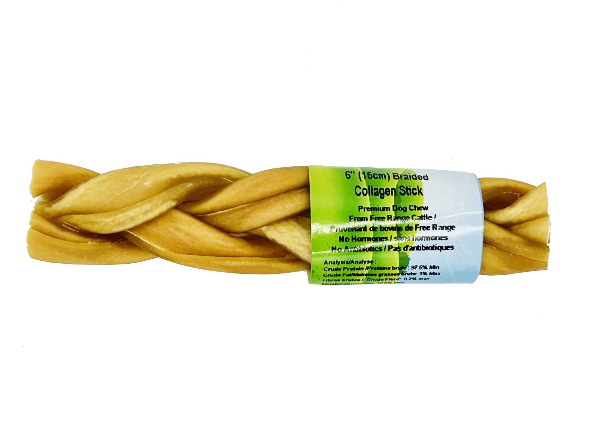 Nature's Own Braided Collagen Sticks 6″
