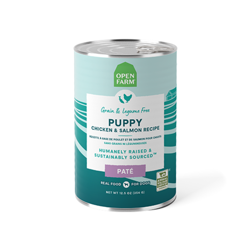 Open Farm Puppy Chicken & Salmon Recipe Pâté 12.5oz