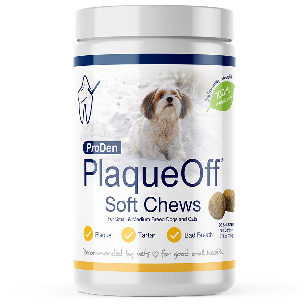 PlaqueOff PlaqueOff Soft Chew- For Small and Medium Dogs- (90ct)