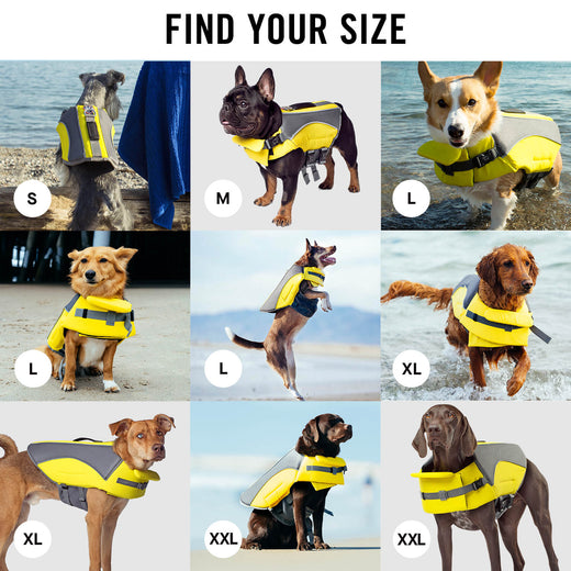 Canada Pooch Wave Rider Life Vest Yellow