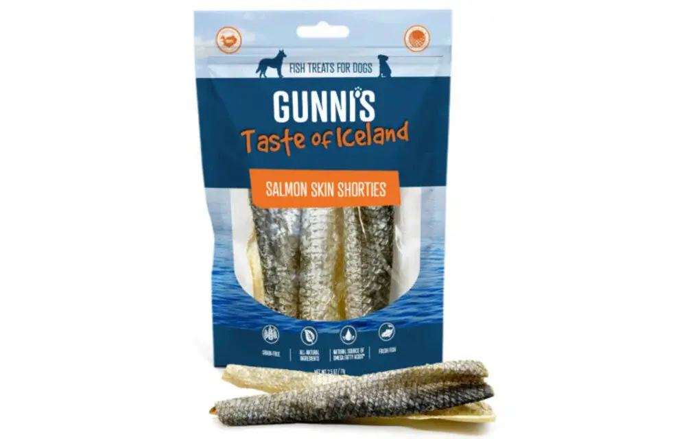 Gunnis Taste of Iceland- Salmon Skin Shorties