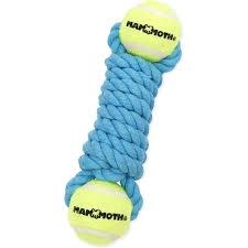 Mammoth Large 12" Twister Bone w/2 3" Tennis Balls