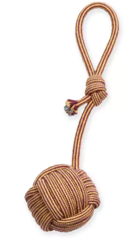 Mammoth Small 3" EXTRA Monkey Fist Tug w/Loop Handle, 12"