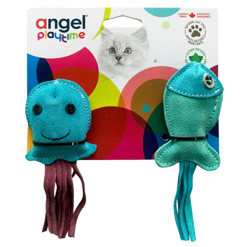 Angel Playtime Cat Toy - Fish/Jellyfish