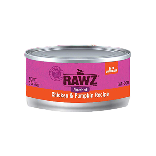 Rawz Natural PetFood Rawz Cat Shredded Chicken & Pumpkin Recipe