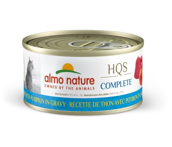 Almo Nature HQS Complete Tuna with Pumpkin in Gravy 70g