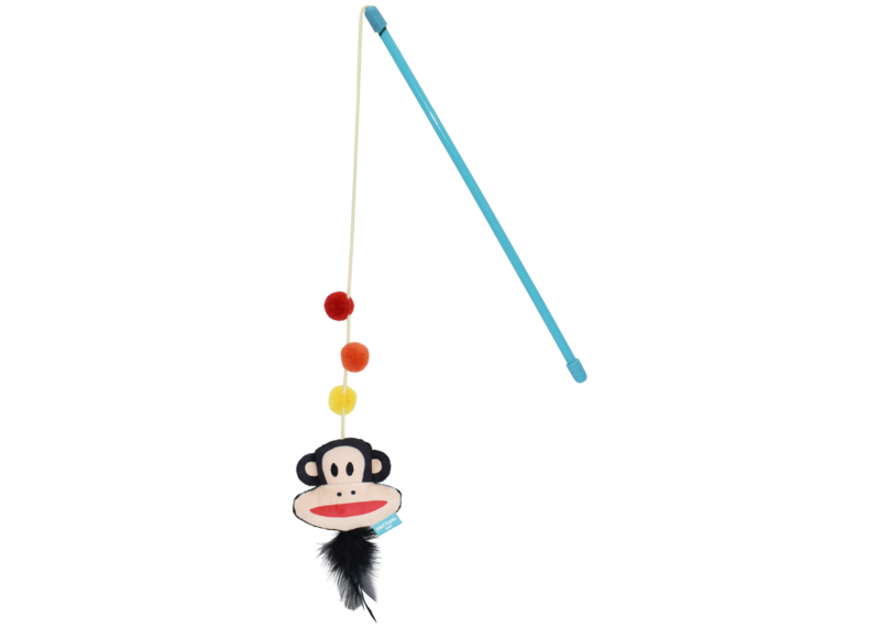 Multipet Paul Frank Julius Wand Cat Toy