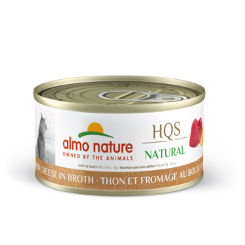 Almo Nature Hqs Tuna And Cheese In Broth 70g