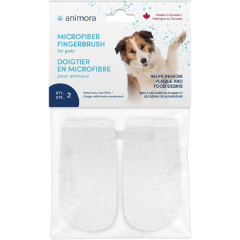 Animora Animora Microfiber Fingerbrush (2 pack)
