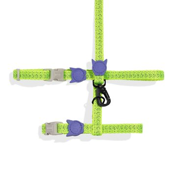 Zee Dog Zee Cat Harness & Leash NOX