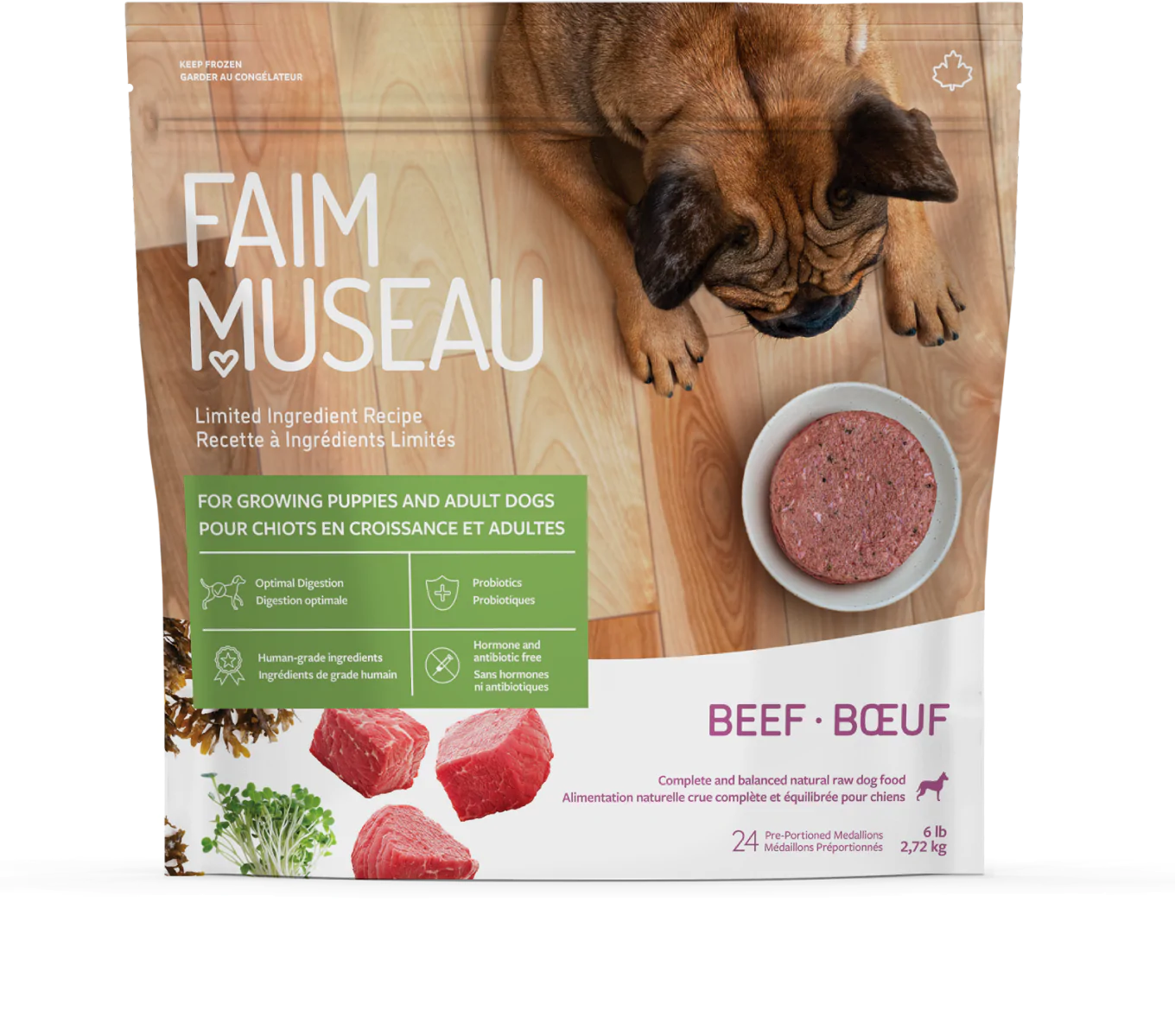 Faim Museau Simply Beef - 6lb
