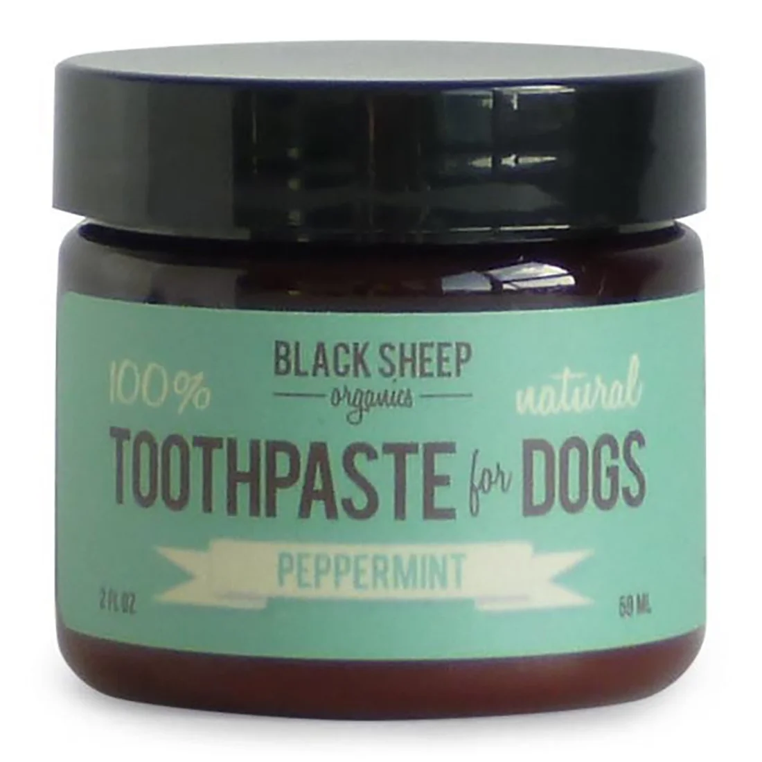 Black Sheep Organics Peppermint organic toothpaste for dogs - 2oz