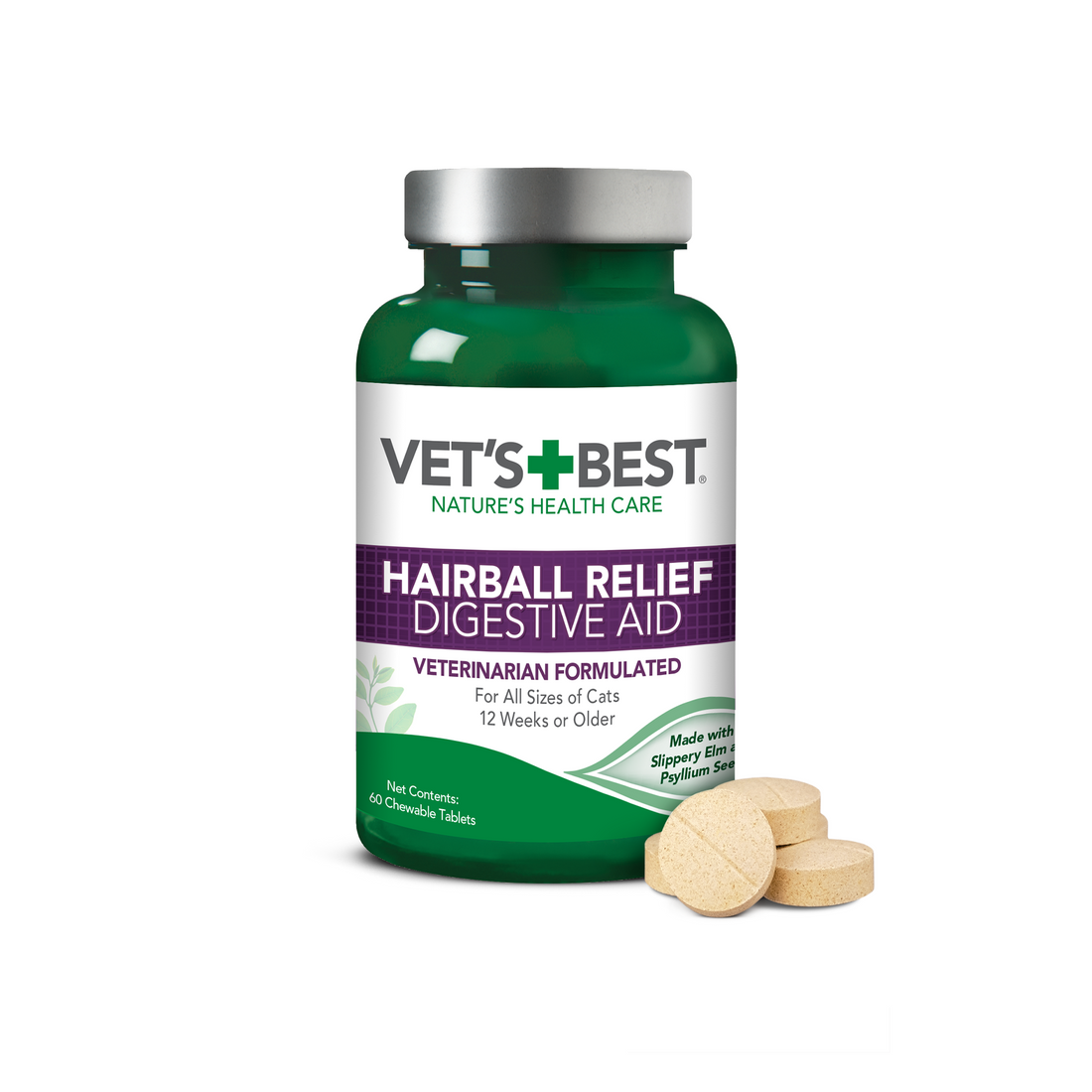 Vet's Best Hairball Relief for Cat - Digestive Aid