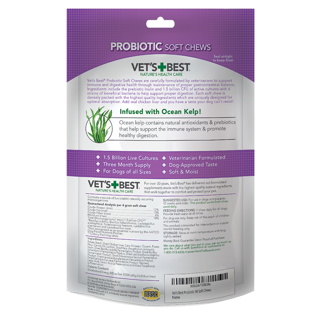 Vet's Best Probiotic Soft Chews for Dog