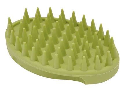 Coastal Pet Products Safari Rubber Cury Dog Brush Dog