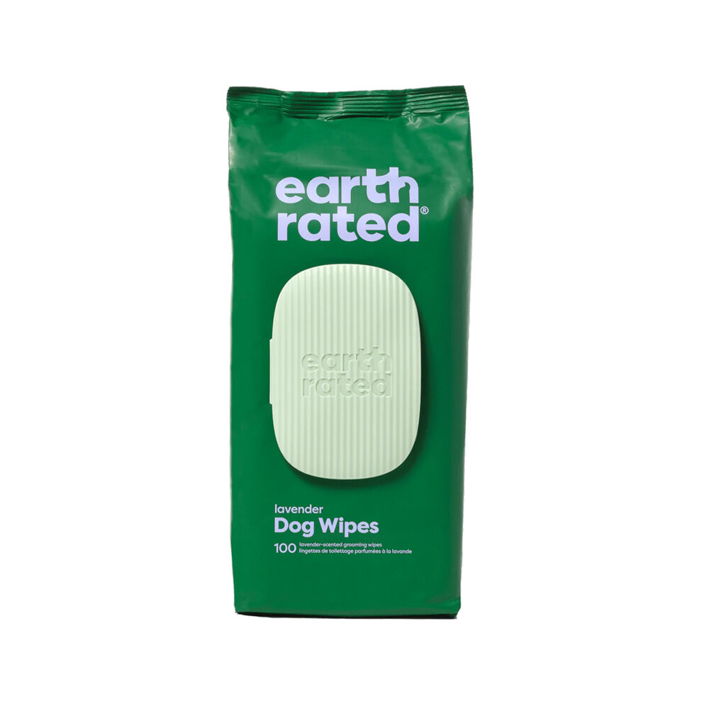 Earth Rated Certified Compostable Grooming Wipes
