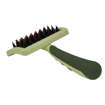 Coastal Pet Products Safari Nylon Coated Tip Brush For Shorthaired Dogs