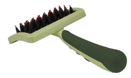 Coastal Pet Products Safari Nylon Coated Tip Brush For Shorthaired Dogs