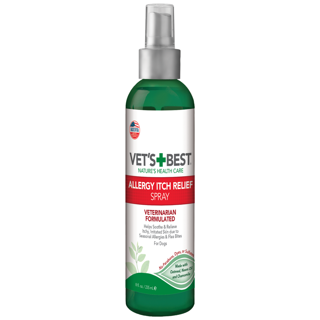 Vet's Best Allergy Itch Relief Spray for Dog 8oz