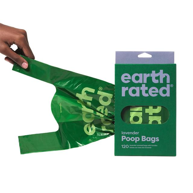 Earth Rated 120 Sacs a poignée avec parfum de lavande