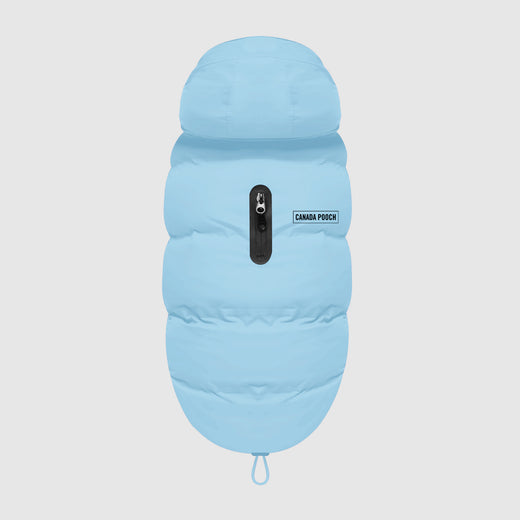 Canada Pooch Waterproof Puffer- Ice Blue