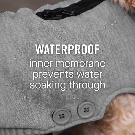 Canada Pooch Waterproof Sweater - Grey