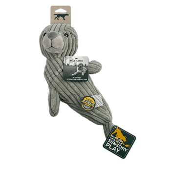 Tall Tails Plush Seal Crunch Toy - 14"