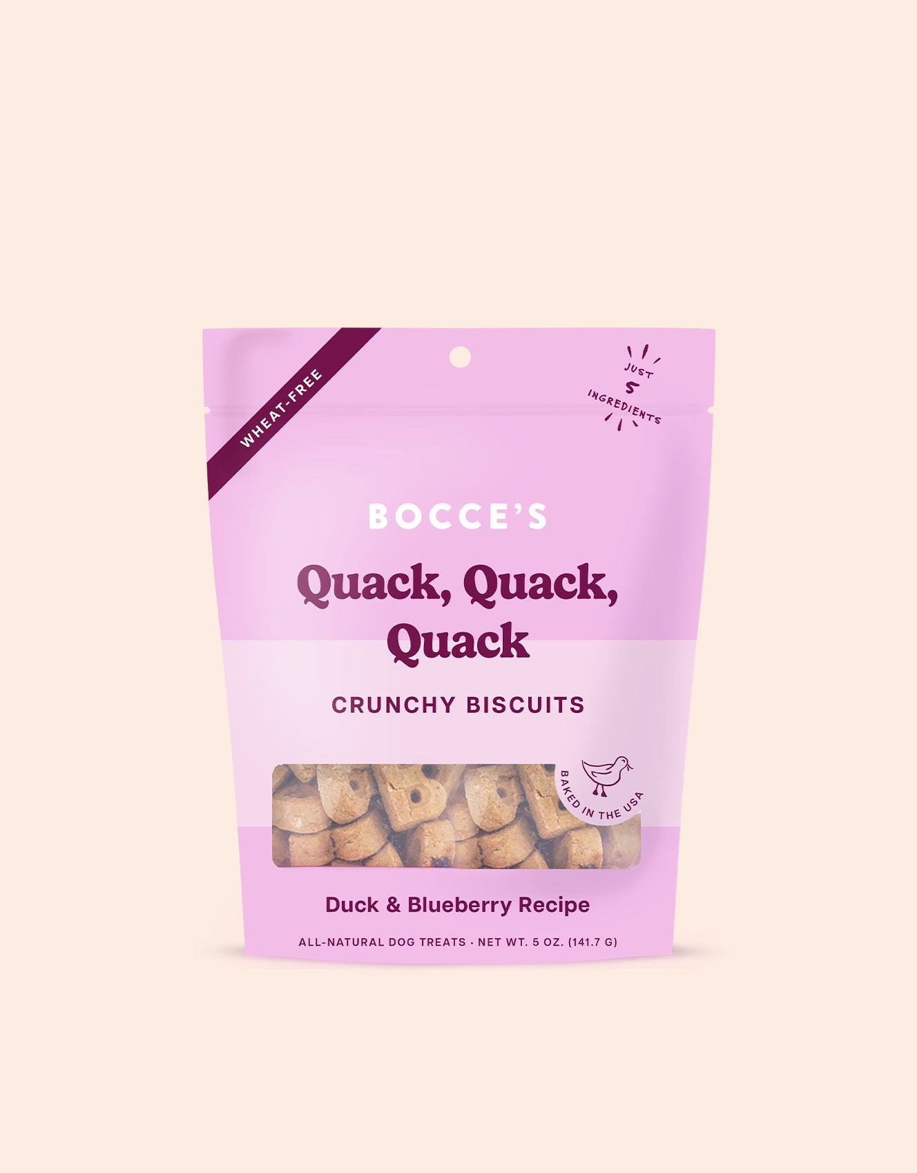 Bocce's Bakery Copy of Quack Quack Quack Everyday Biscuits - 12oz