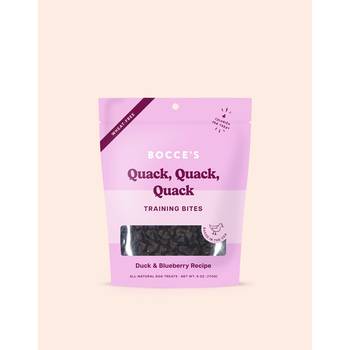 Bocce's Bakery Quack, Quack, Quack Training Bites - Duck & Blueberry recipe 6oz