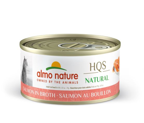 Almo Nature HQS Natural Salmon in Broth