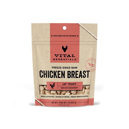 Vital Essentials Freeze-Dried Raw Chicken Breast Cat Treats