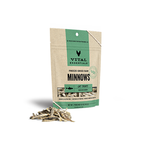 Vital Essentials Freeze-Dried Raw Minnows Cat Treats