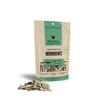 Vital Essentials Freeze-Dried Raw Minnows Dog Treats 1.0 oz
