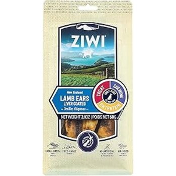 Ziwi Lamb Ears Liver Coated Chews 60g