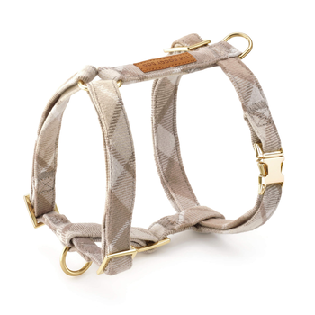 The Foggy Dog Plaid Flannel Dog Harness