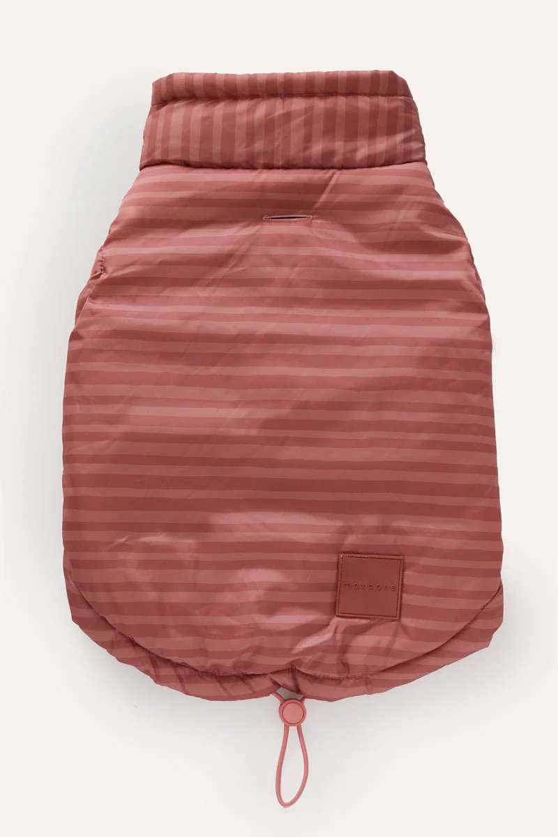 Max-Bone Striped Easy Fit Jacket Rose