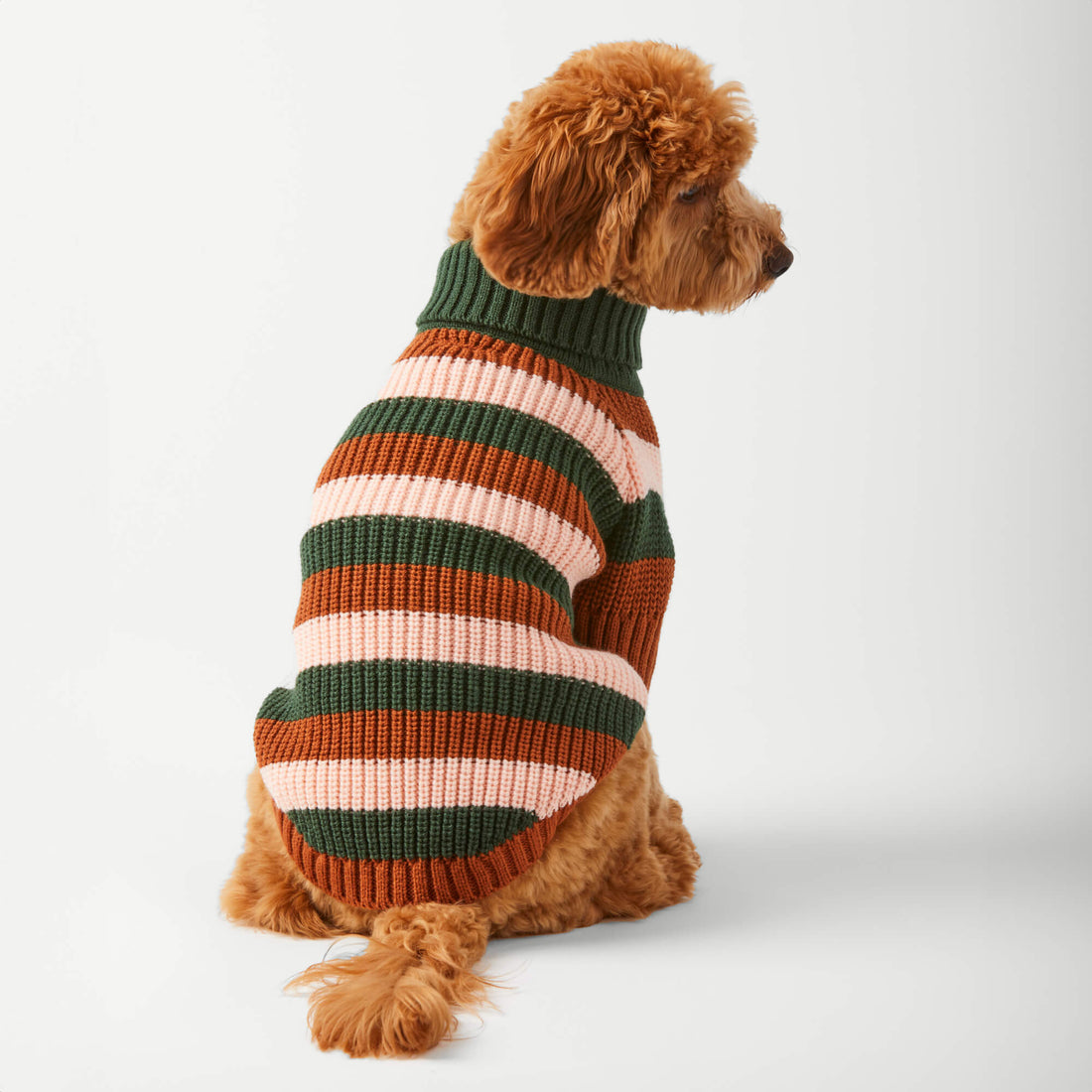 The Foggy Dog Bold Stripe Dog Sweater